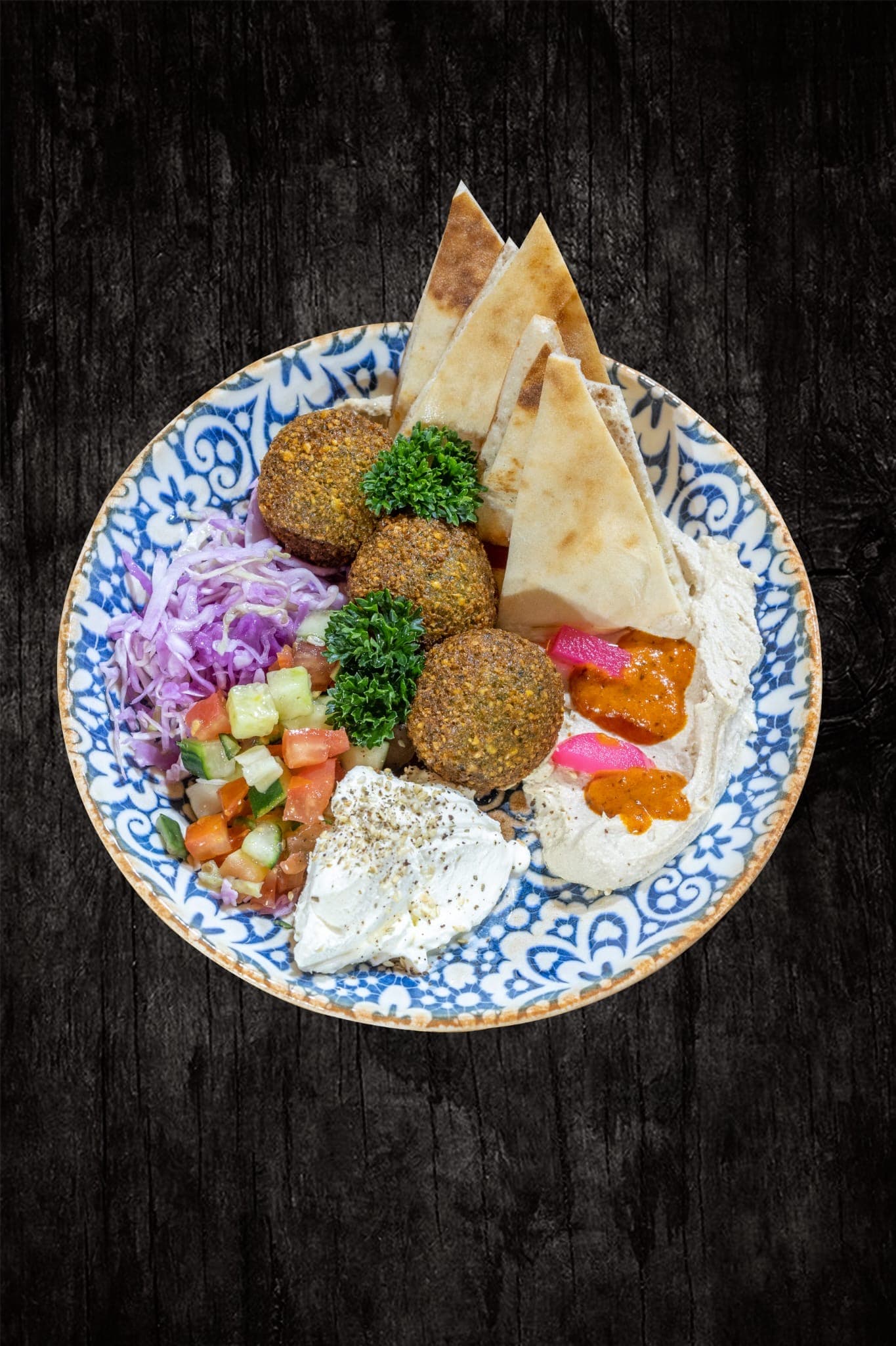 Falafel dish
